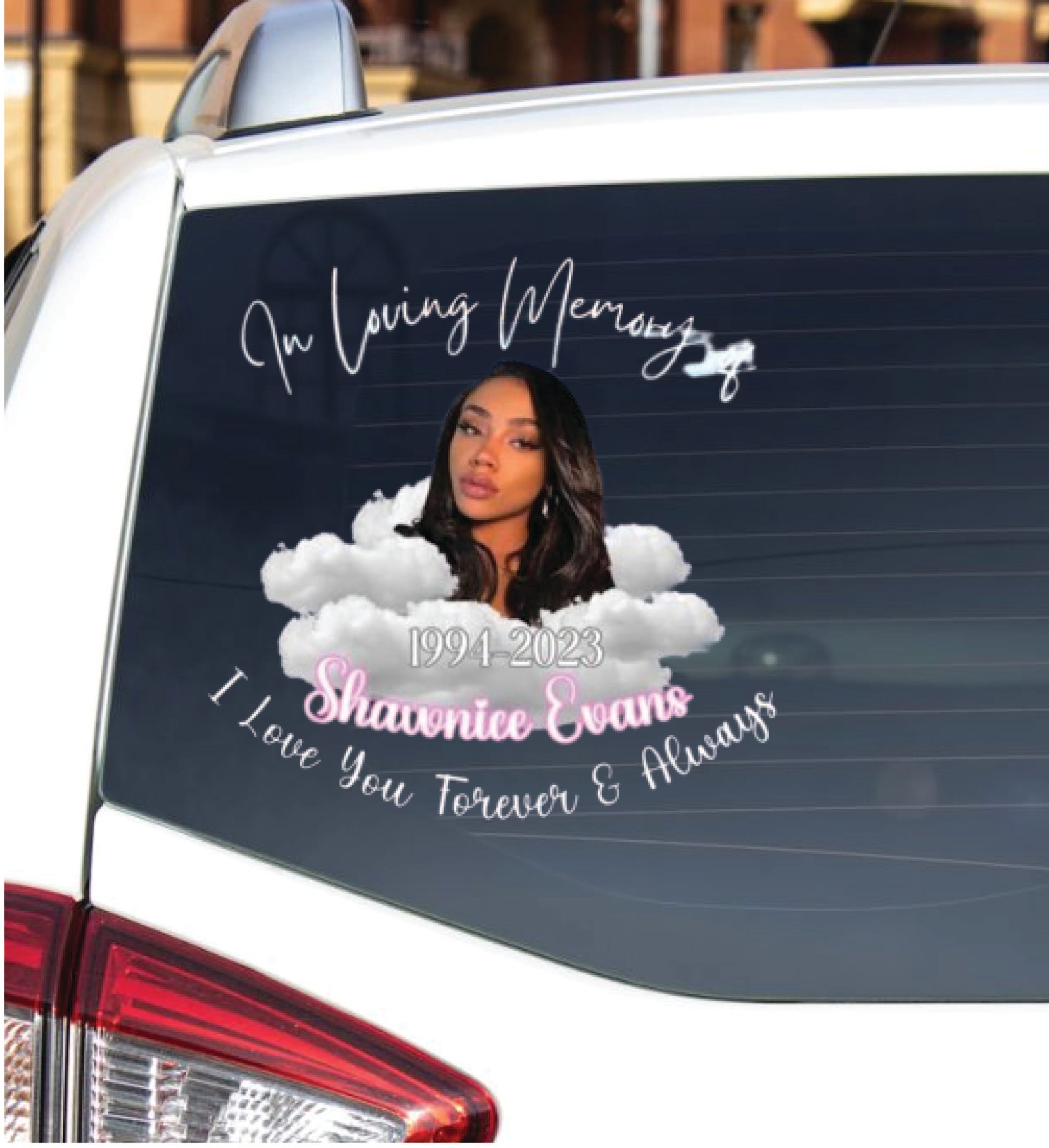 In Loving Memory Memorial Decal