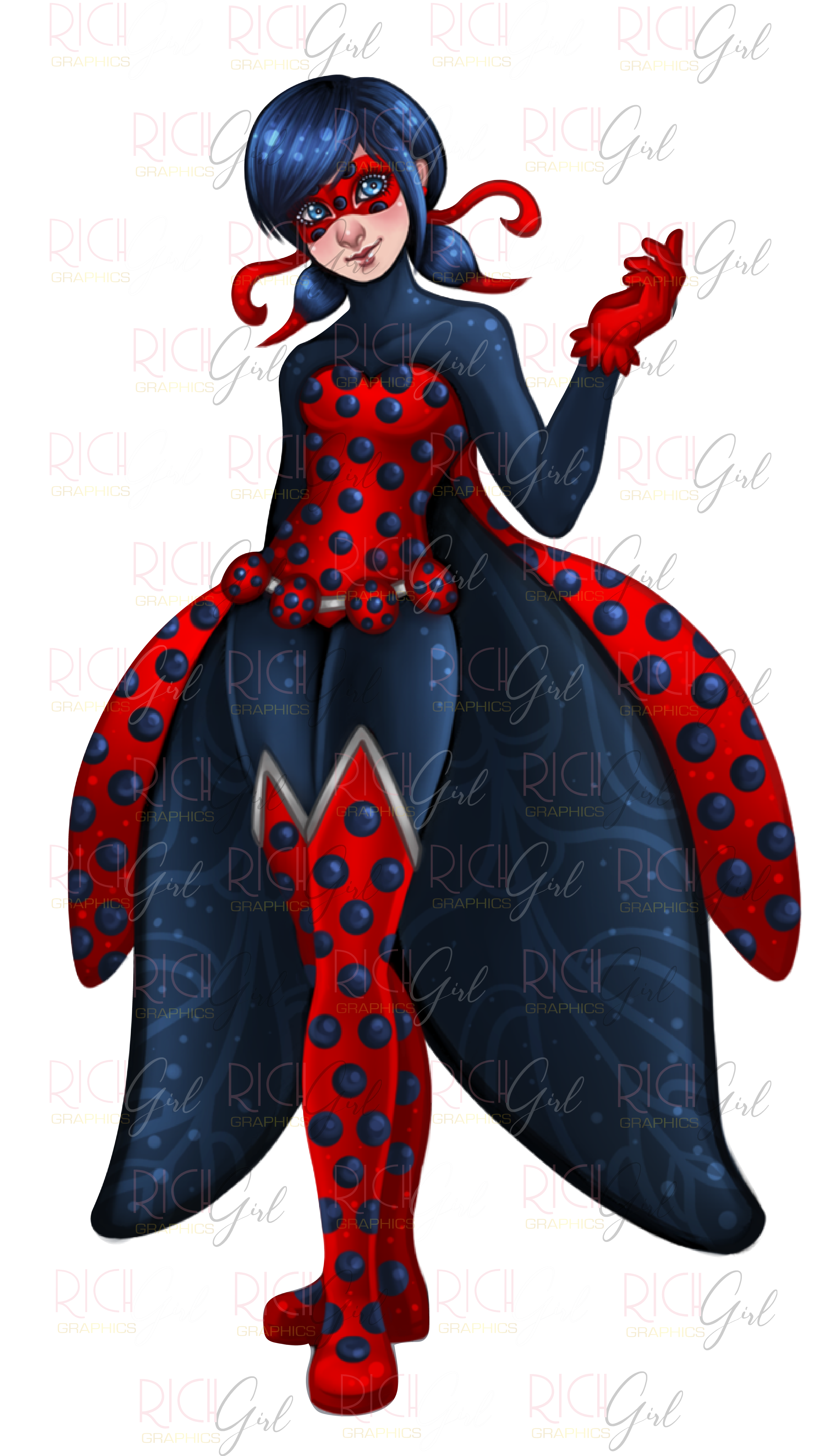 Tales of Ladybug and Cat Noir Cutout Props