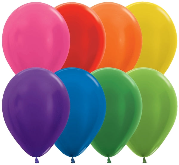 Latex Balloons – Helium Filled with Ribbon