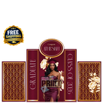 Luxe Graduation Decor Set | SILVER PACKAGE | Custom Colors Available