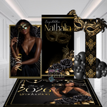 Masquerade Graduation Panel Decor Set | DIAMOND PACKAGE | Any Color Combo