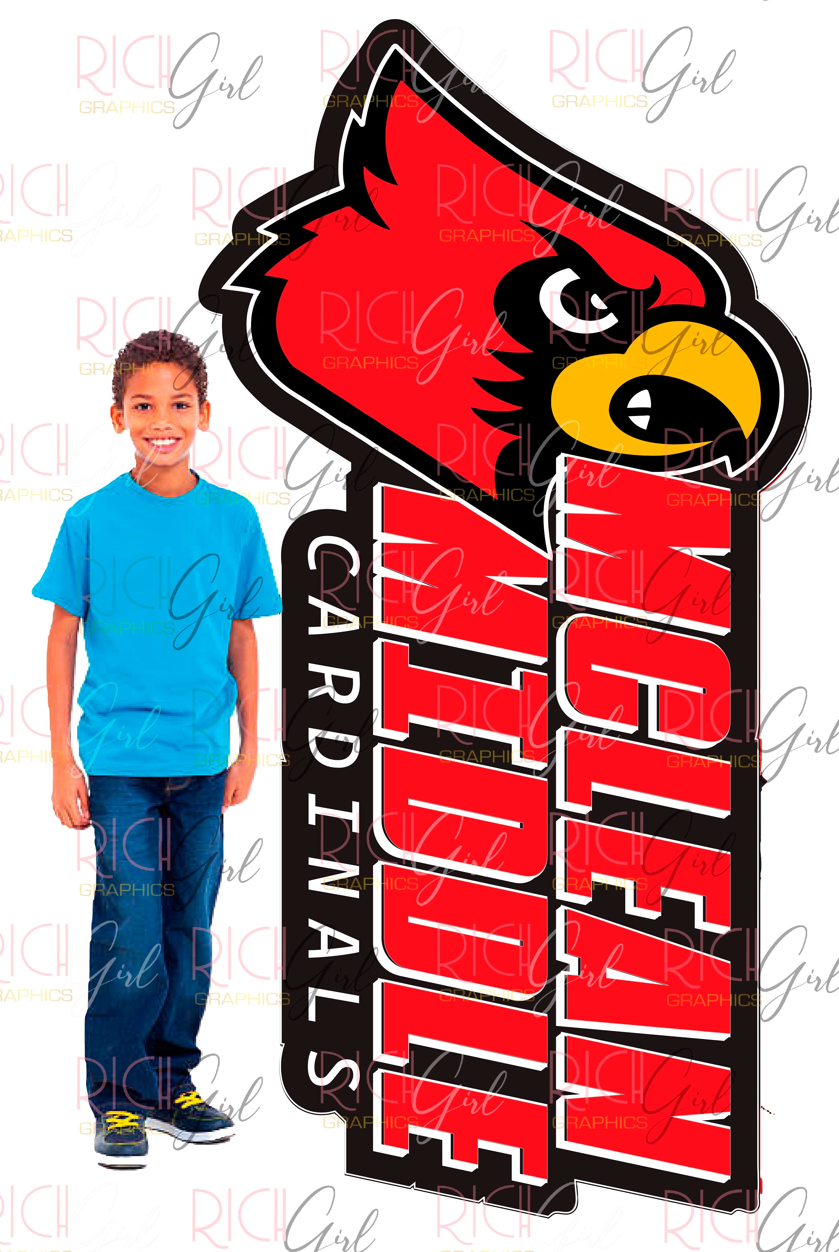 McLean Middle School Standee