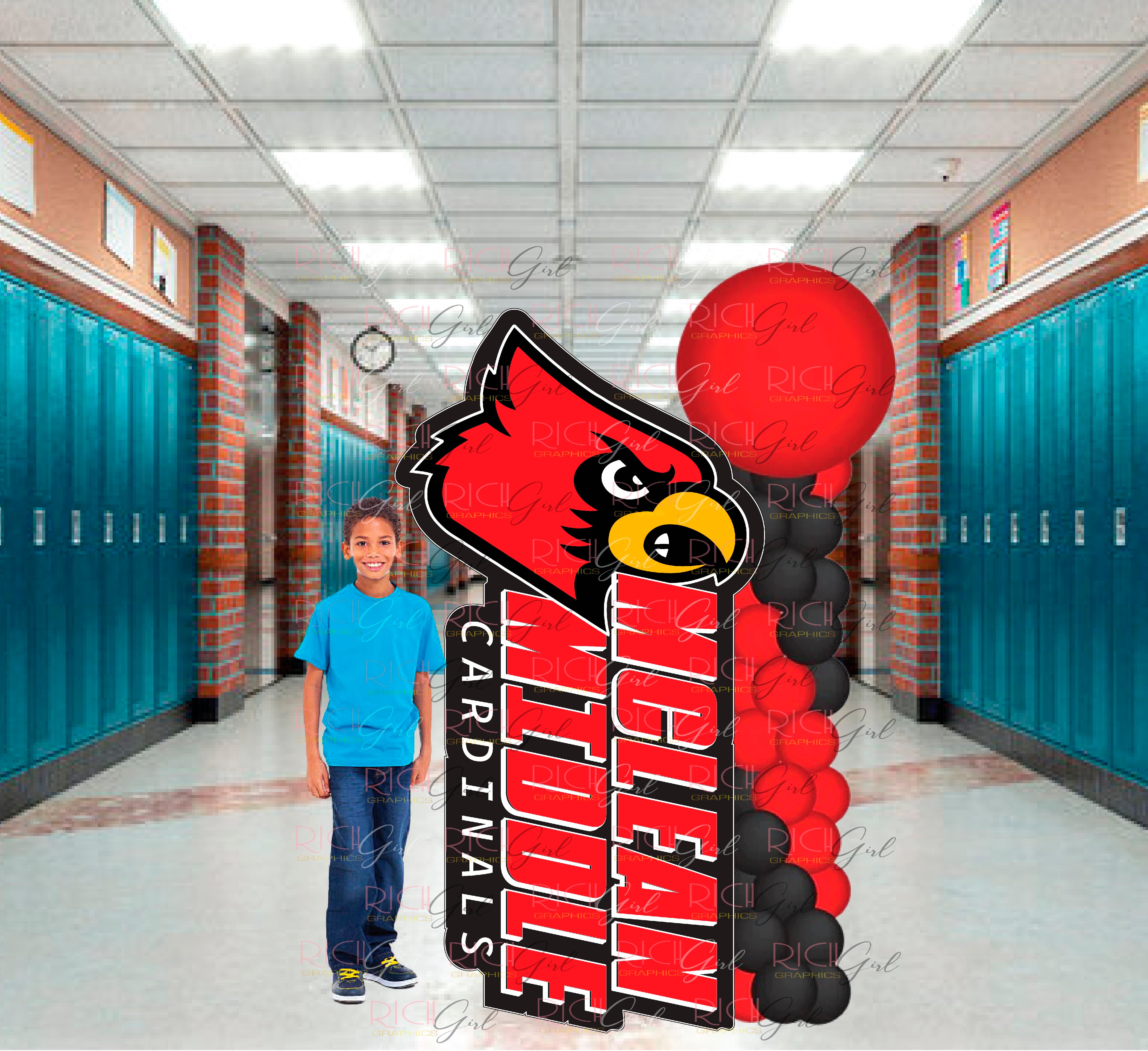 McLean Middle School Standee