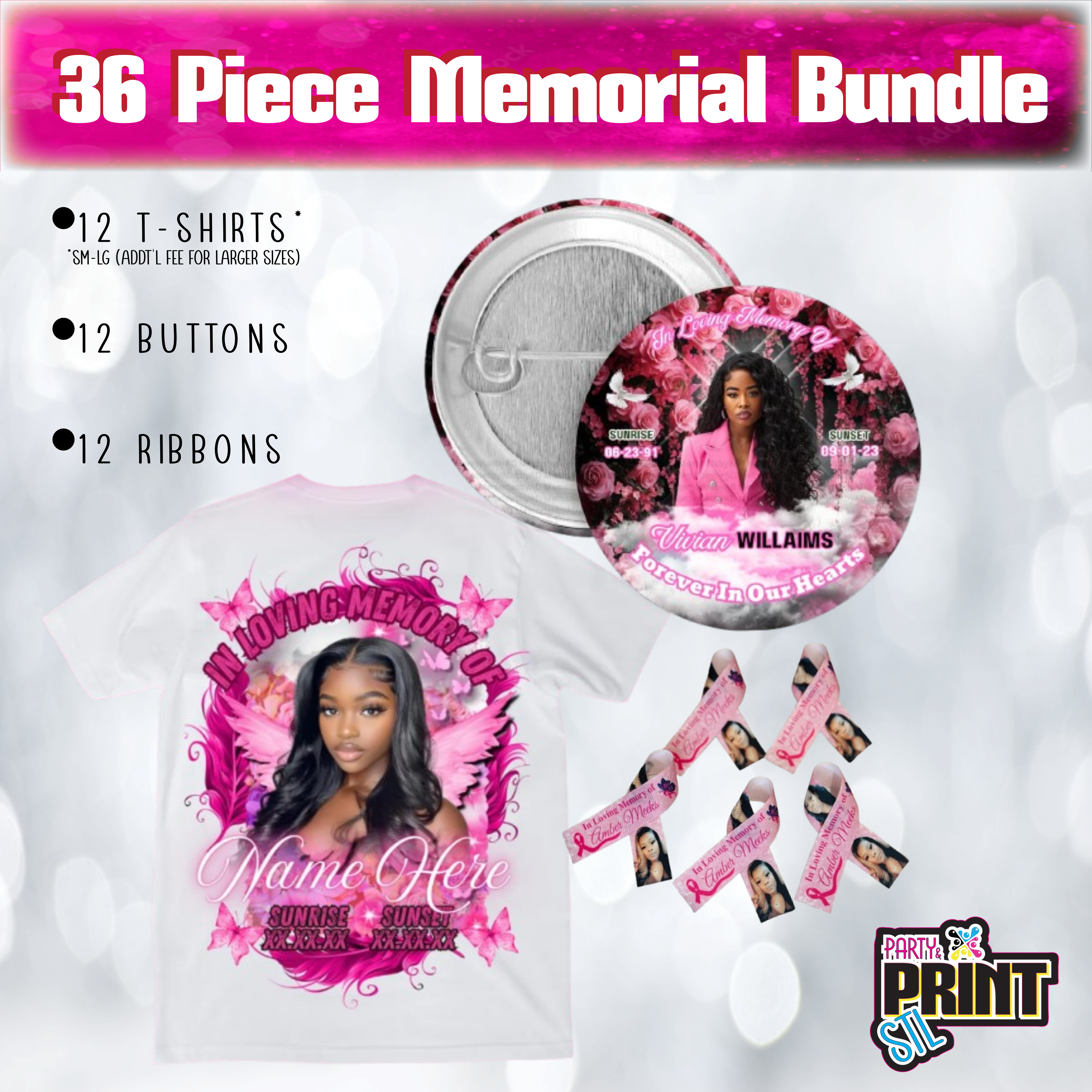 36pc Memorial Bundle