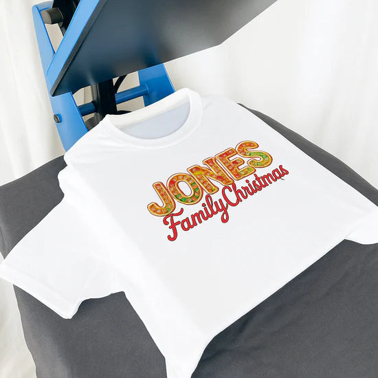 Custom Gingerbread Family Christmas PNG, Personalized Christmas Name Digital Download, Family Name Holiday Shirt Design