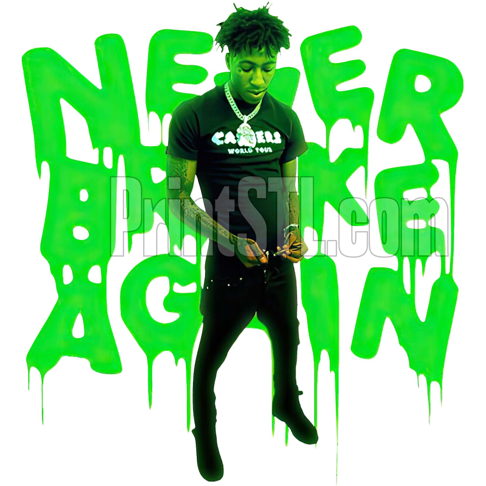 NBA YoungBoy Clipart Collection | MASA, Slatt, 38, I ♥ Kentrell & Never Broke Again PNG Designs
