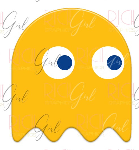 Pac-Man Cutout Props – Retro Arcade Party Decor