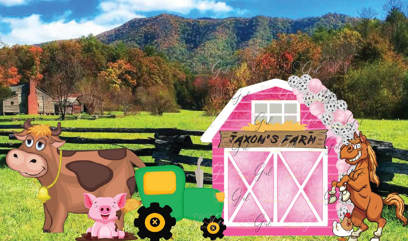 Pretty Pink Barn