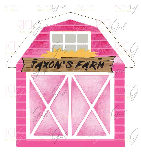 Pretty Pink Barn