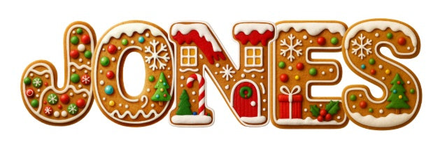 Custom Gingerbread Family Christmas PNG, Personalized Christmas Name Digital Download, Family Name Holiday Shirt Design
