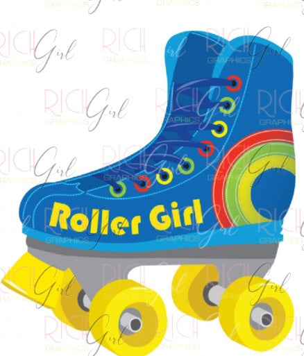 Roller Skates Cutout Props