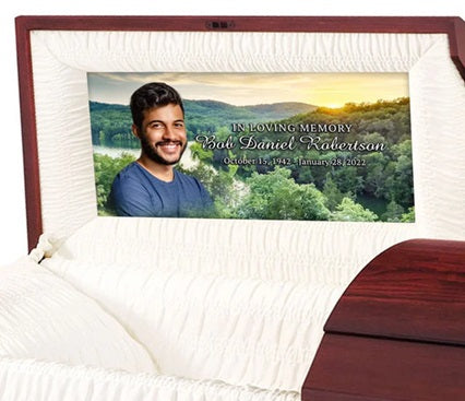 Custom Casket Panel – Personalized Tribute Insert