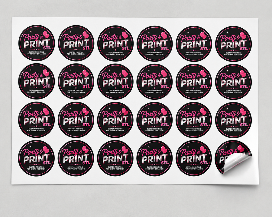 Sticker Sheets | Contour Cut | 1"–6" Stickers