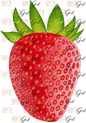 Strawberry Shortcake Clipart – High-Quality PNG & SVG Files (Dark & Light Skintones)