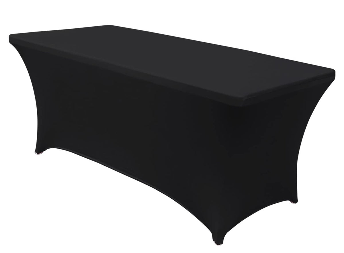 Custom Printed Tablecloth – Front Logo Only – Full Color Table Cover for Events & Trade Shows