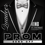 Prom Send-Off Tuxedo Backdrop – Custom Name & Any Color Combo | Prom Night Photo Backdrop