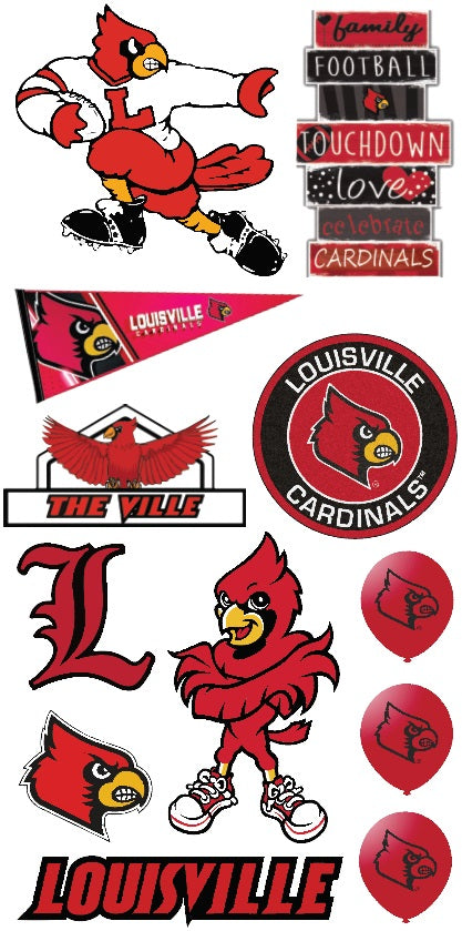 University of Louisville Cardinals Yard Card