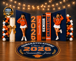 Varsity Graduation Panel Decor Set | DIAMOND PACKAGE 💎| Any Color Combo