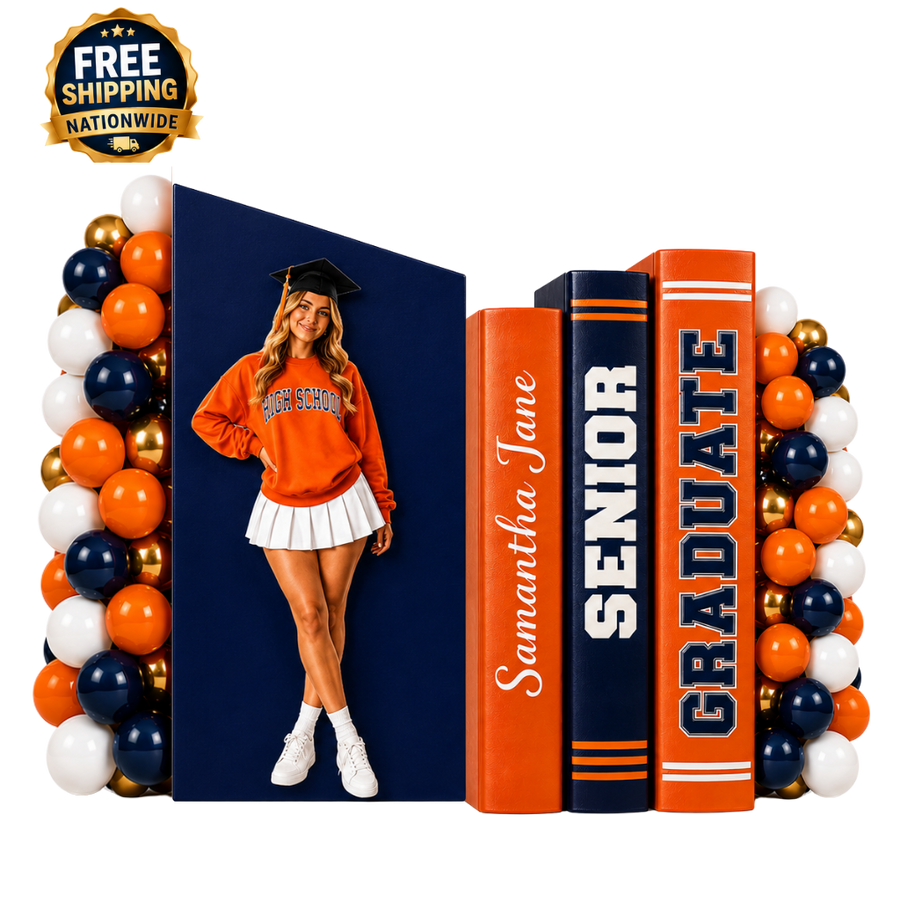 Varsity Graduation Panel Decor Set | SILVER PACKAGE | Any Color Combo