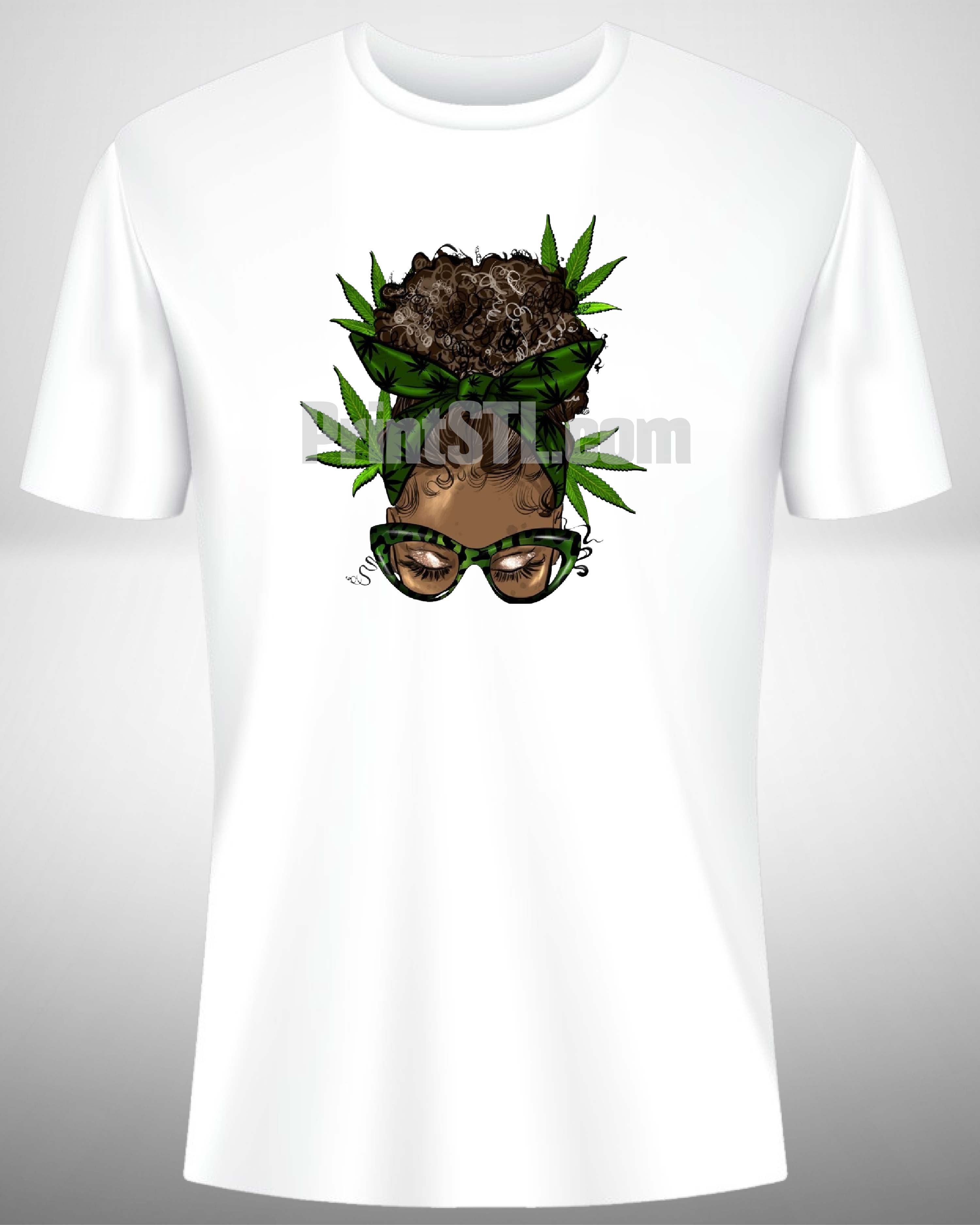 High Vibes Only – Weed Woman DTF Transfer