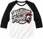 Wellston Trojans Pride • Tradition • Legacy Apparel | T-Shirt, Raglan Tee, Hoodie & Baseball Jersey