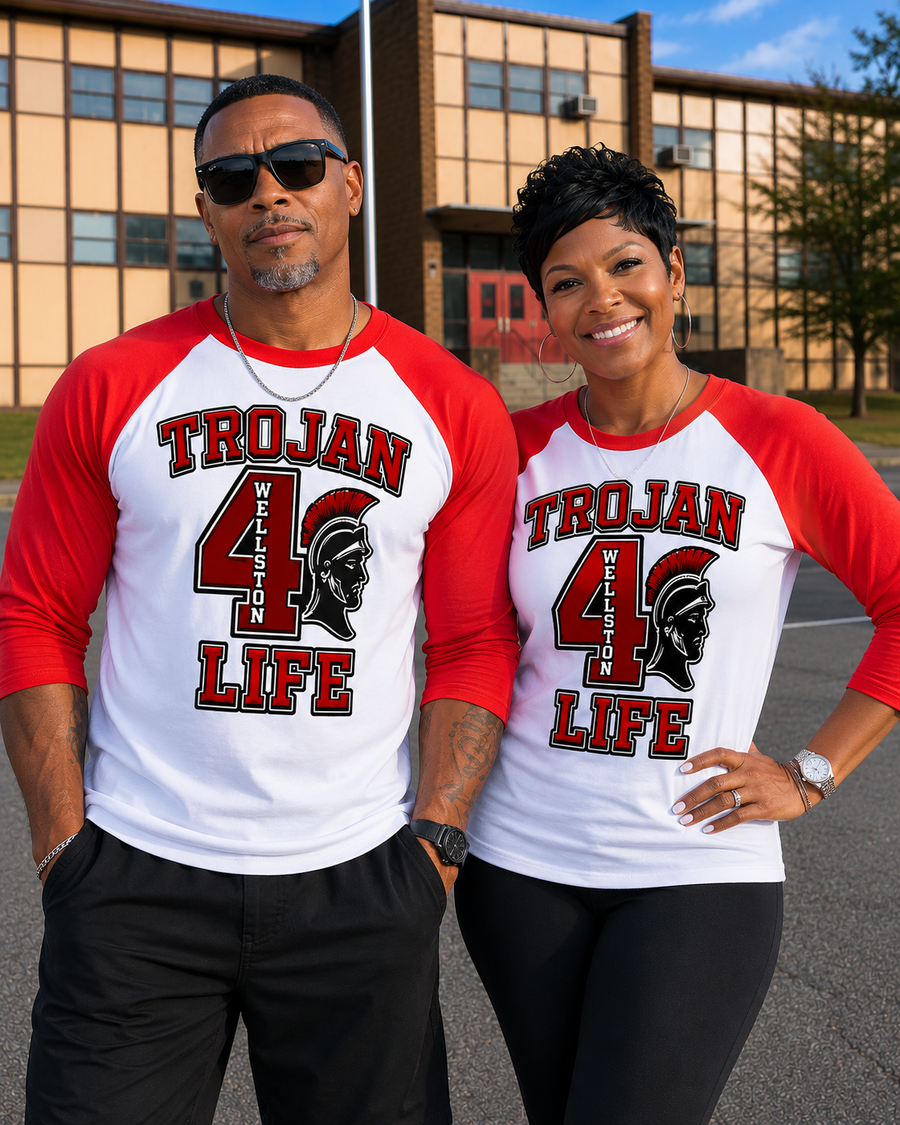 Trojan 4 Life |  Wellston High School, Halter High School & Melvin Ray Eskridge Memorial High School Alumni Shirts