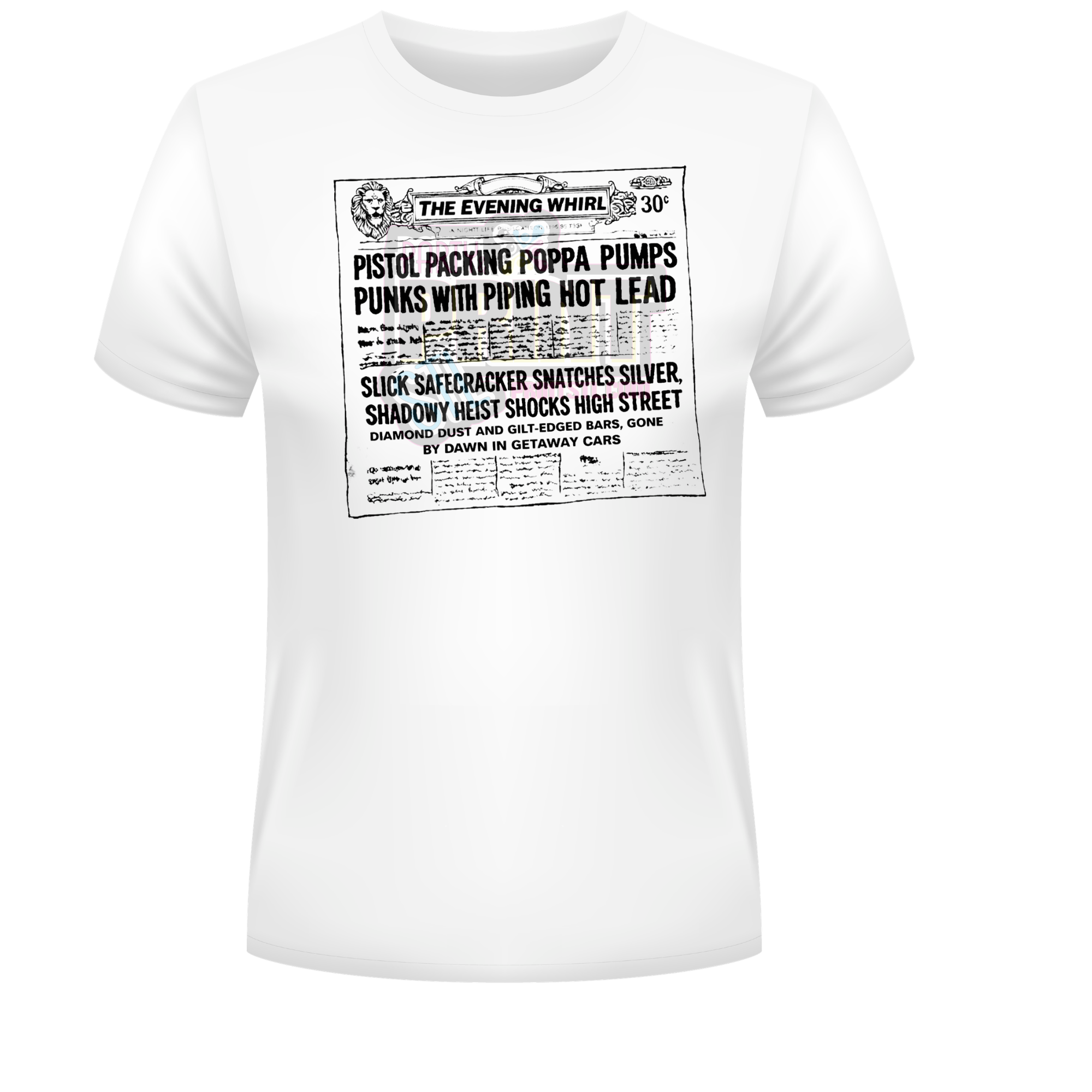 The Evening Whirl Tribute Tee – Vintage St. Louis Crime Newspaper Shirt | 314 STL Streetwear