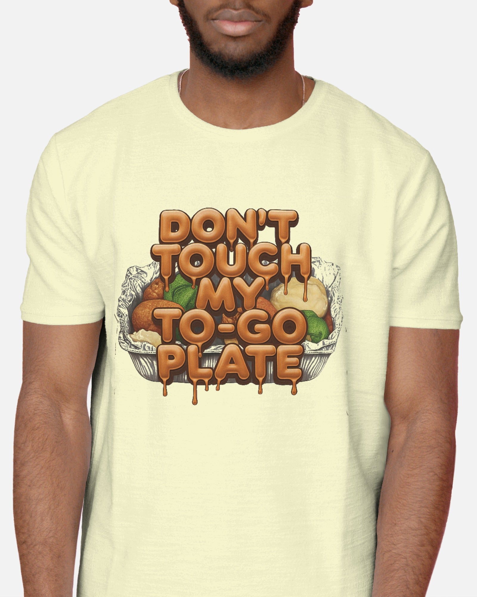 Don’t Touch My To-Go Plate T-Shirt – Funny Thanksgiving Unisex Tee