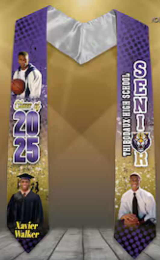 Custom Graduation Stoles – Adult & Kid Sizes