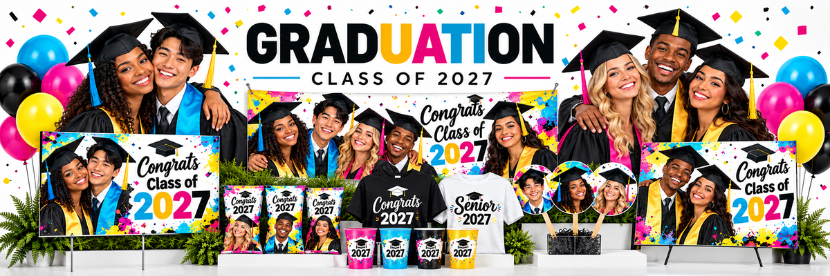 2026 Graduation Photo Prop - Horizontal Layout