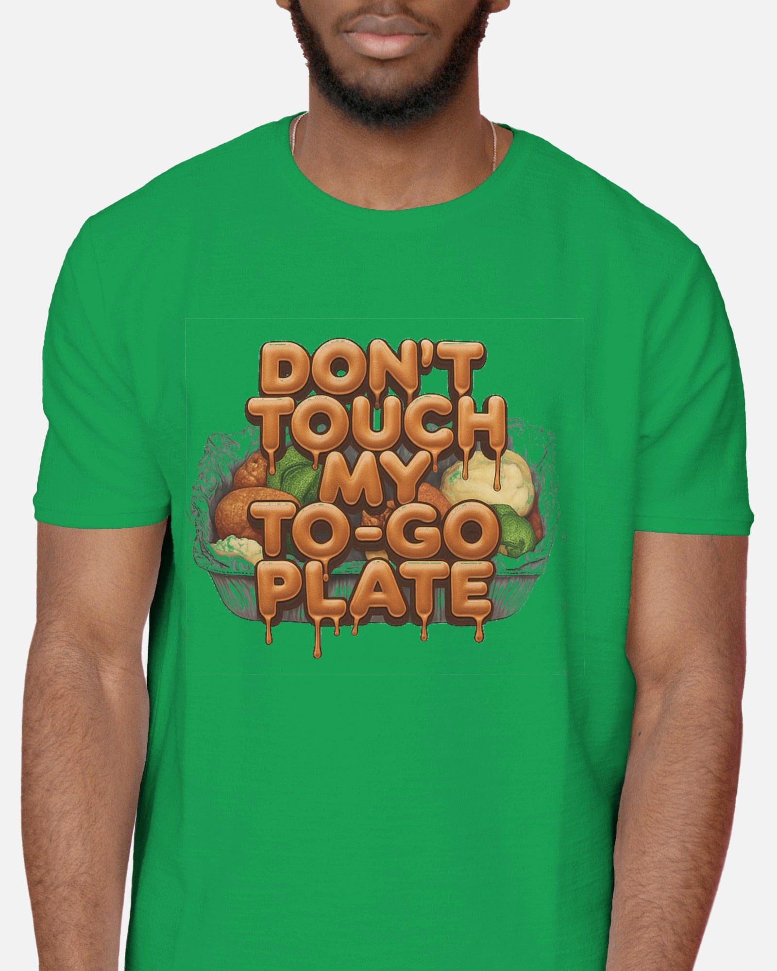Don’t Touch My To-Go Plate T-Shirt – Funny Thanksgiving Unisex Tee