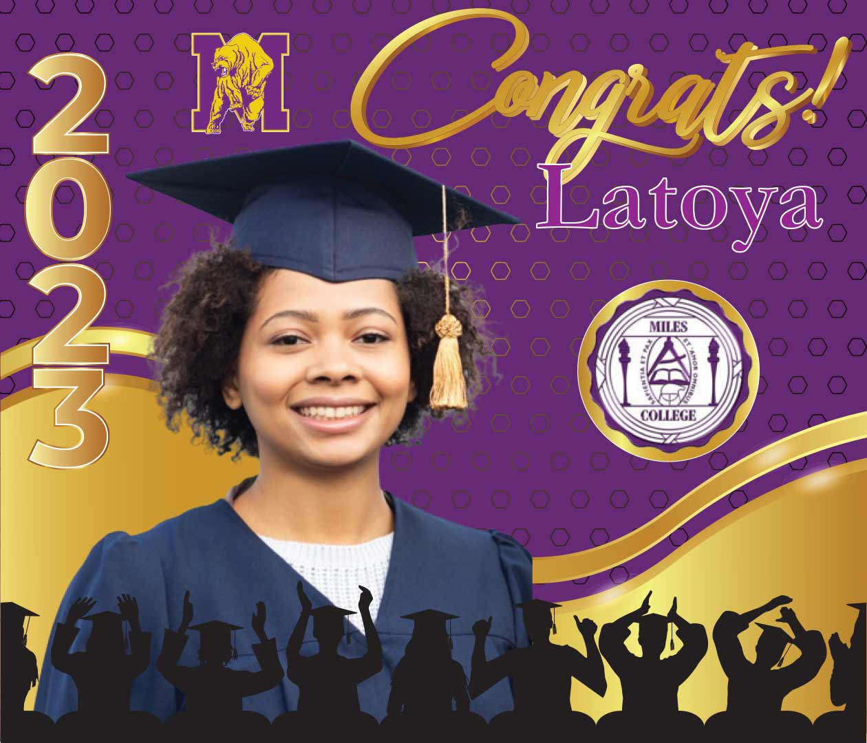 Miles College Backdrop