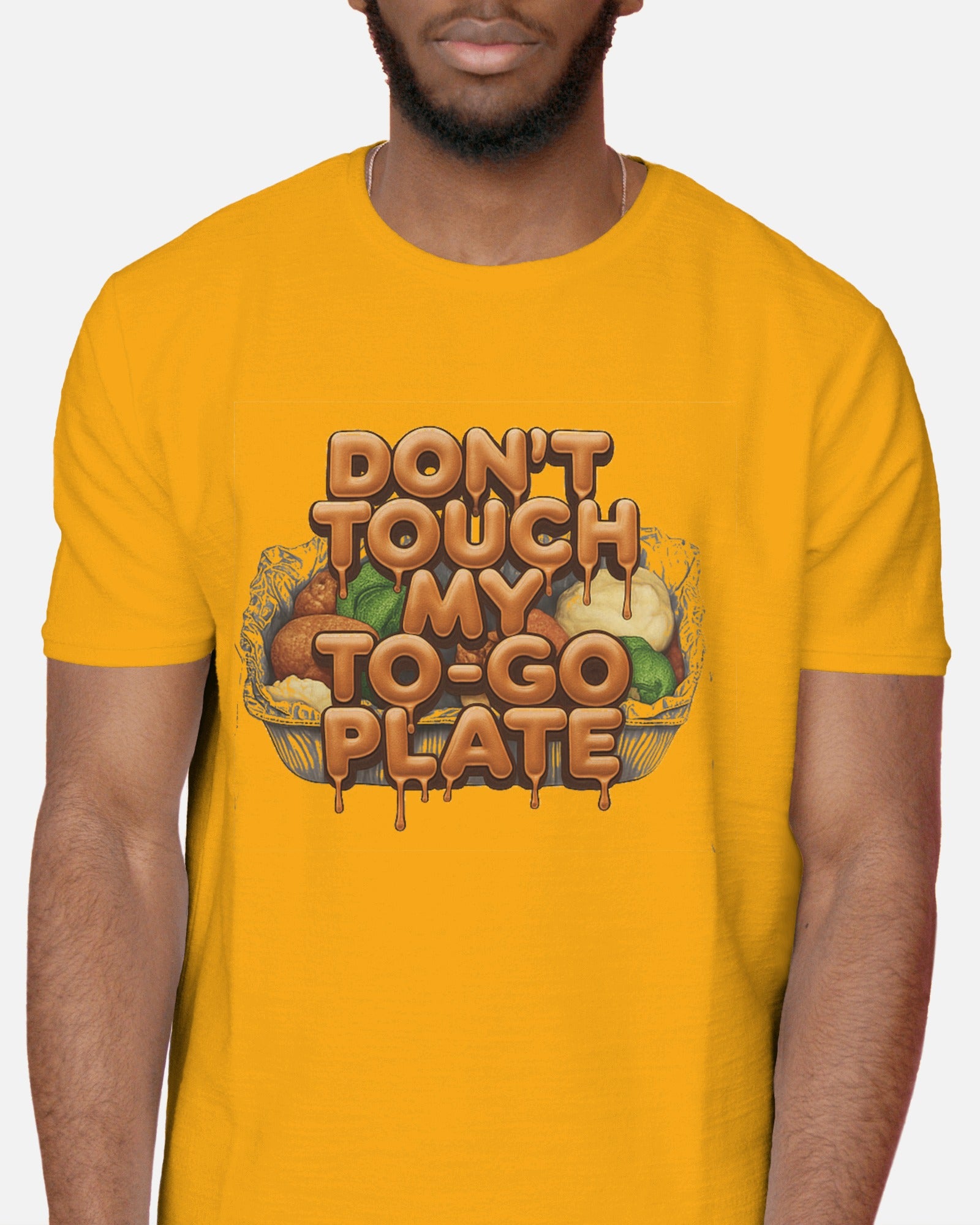 Don’t Touch My To-Go Plate T-Shirt – Funny Thanksgiving Unisex Tee
