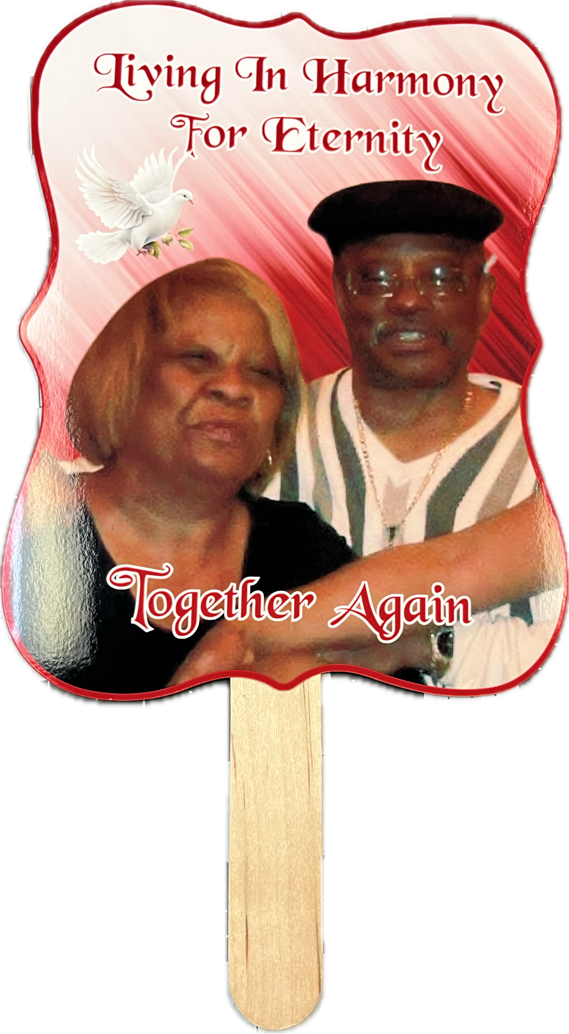 Custom Memorial Hand Fans