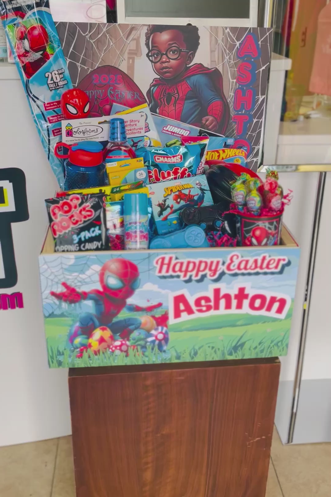 Personalized Easter Crate – A One-of-a-Kind Easter Surprise!