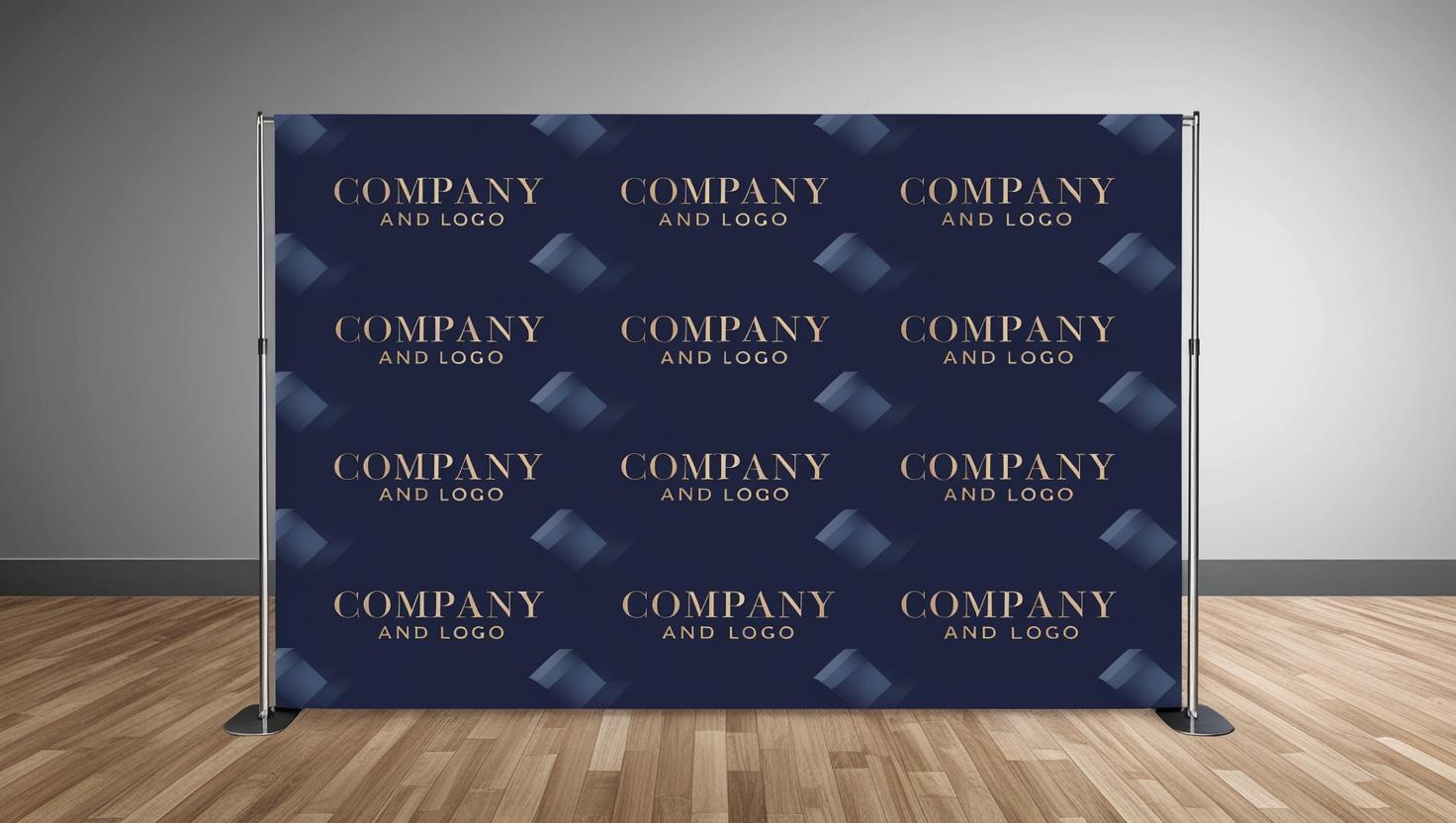 Step and Repeat Backdrop – Custom Logo Backdrop for Events & Photoshoots