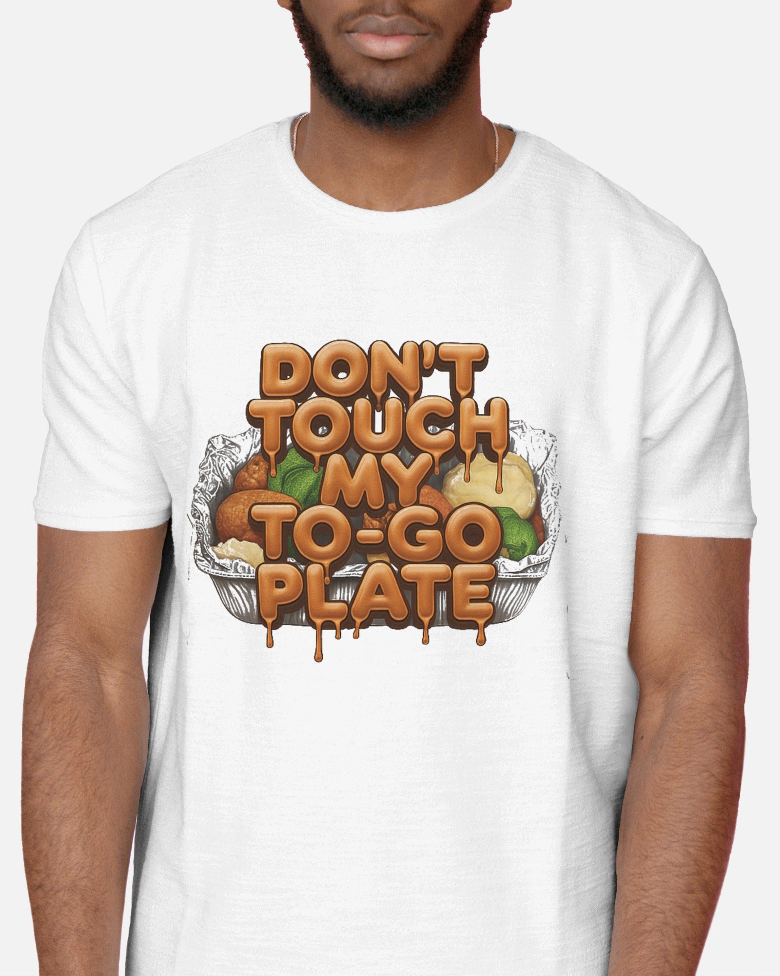 Don’t Touch My To-Go Plate T-Shirt – Funny Thanksgiving Unisex Tee