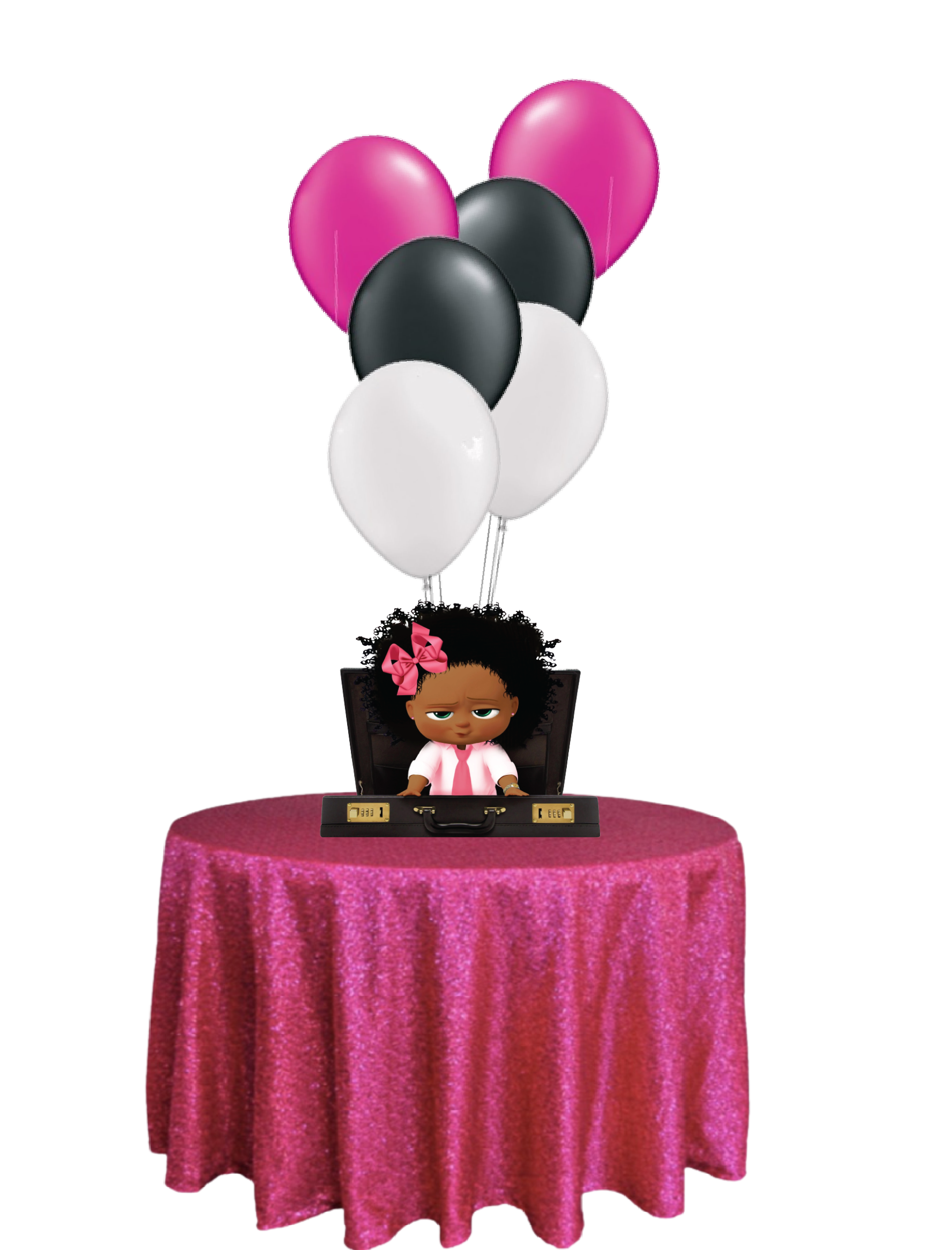 Custom Party Centerpieces – Personalized Table Decor for Birthdays, Baby Showers, Graduations & More