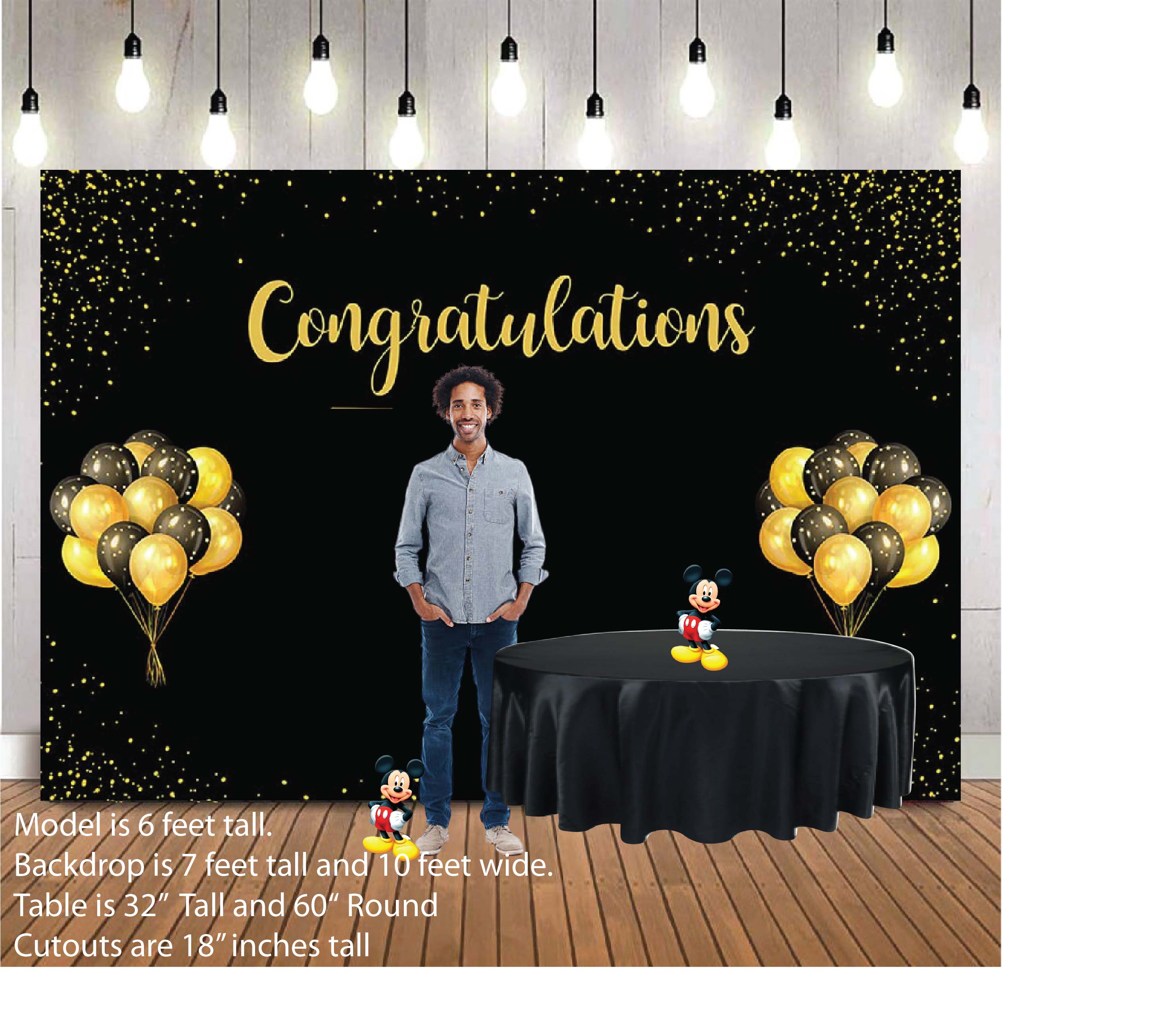 Custom Cutout Props – Personalized Event Decor in Multiple Sizes