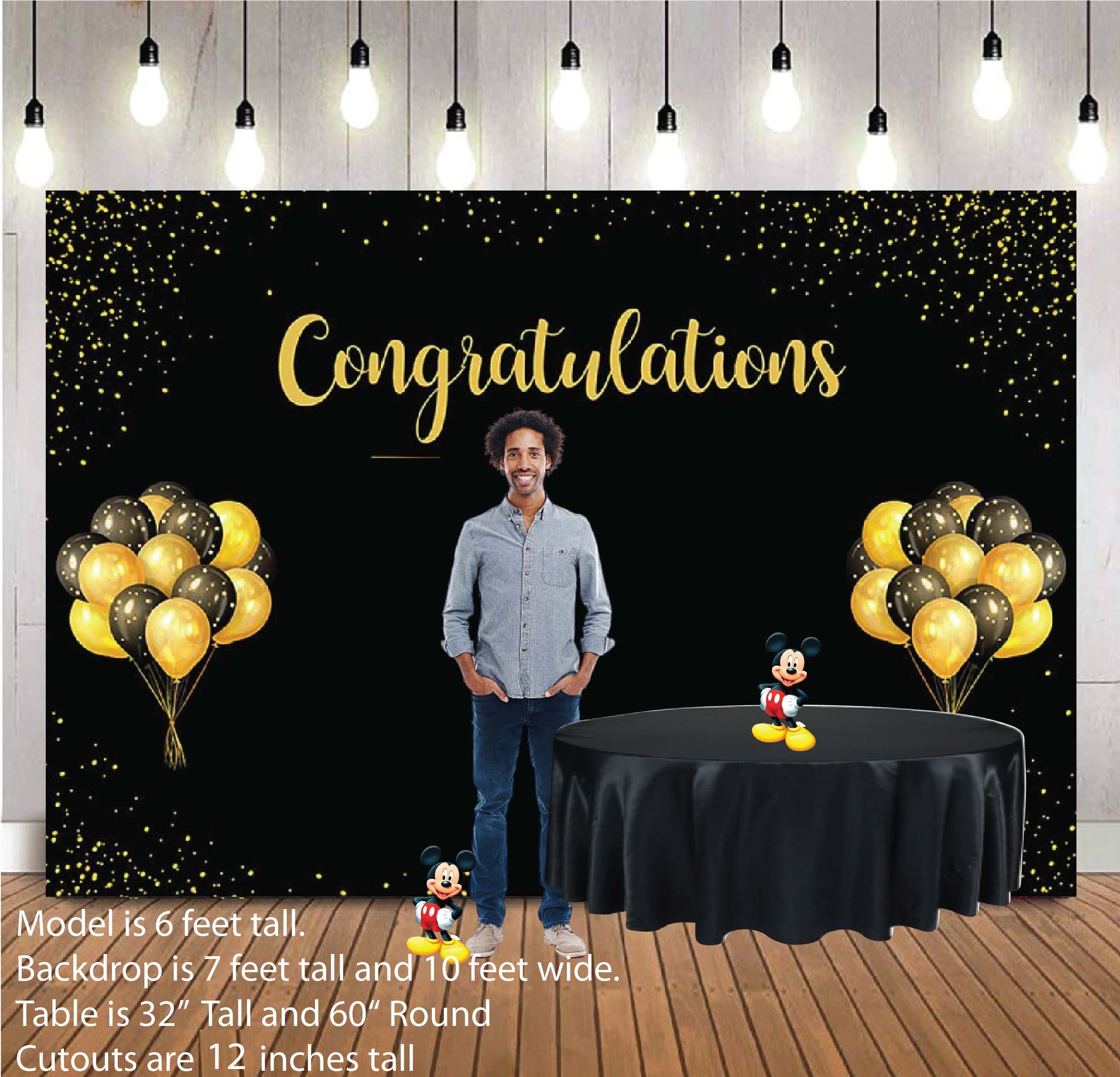 Custom Cutout Props – Personalized Event Decor in Multiple Sizes