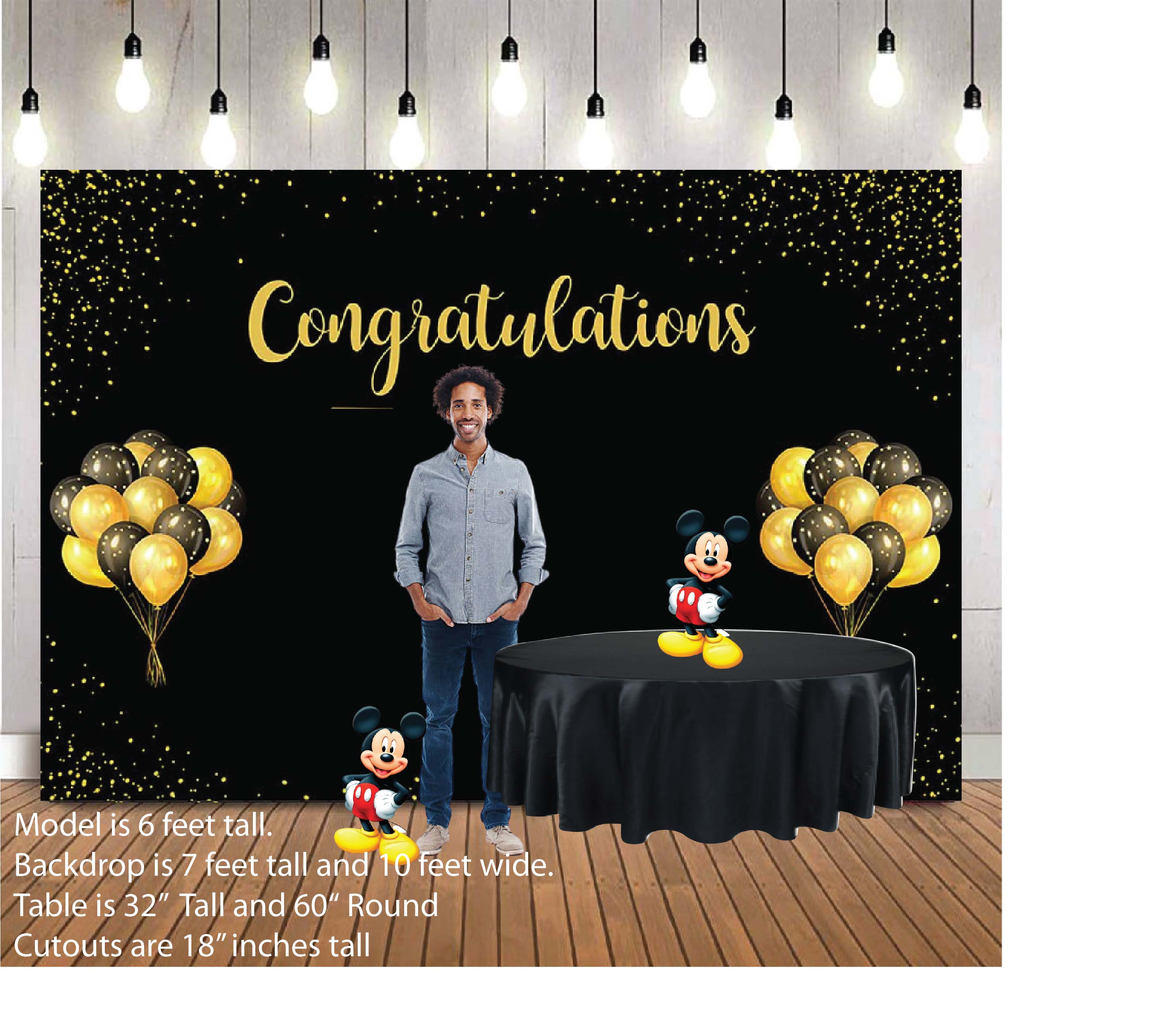 Custom Cutout Props – Personalized Event Decor in Multiple Sizes