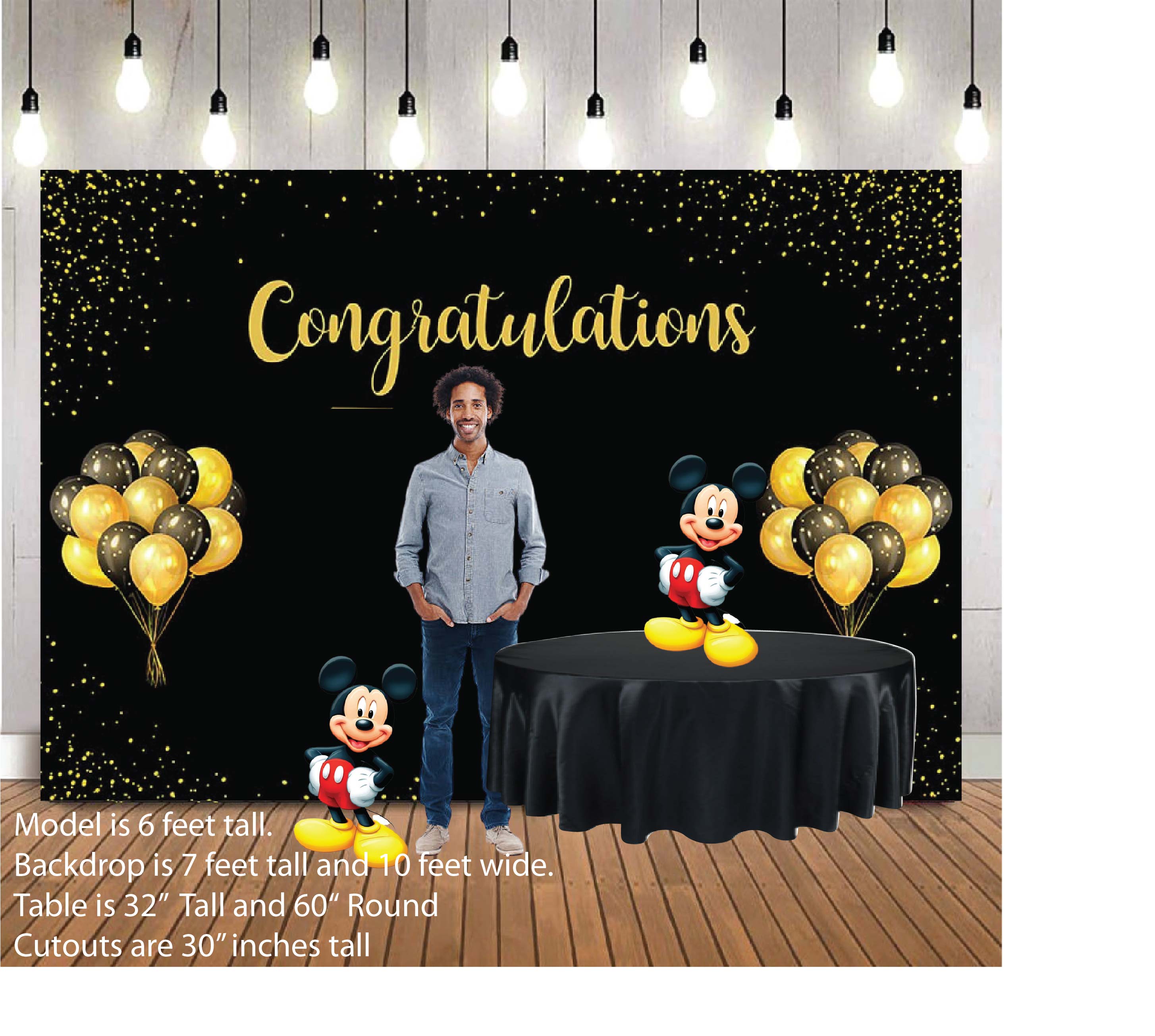 Custom Cutout Props – Personalized Event Decor in Multiple Sizes