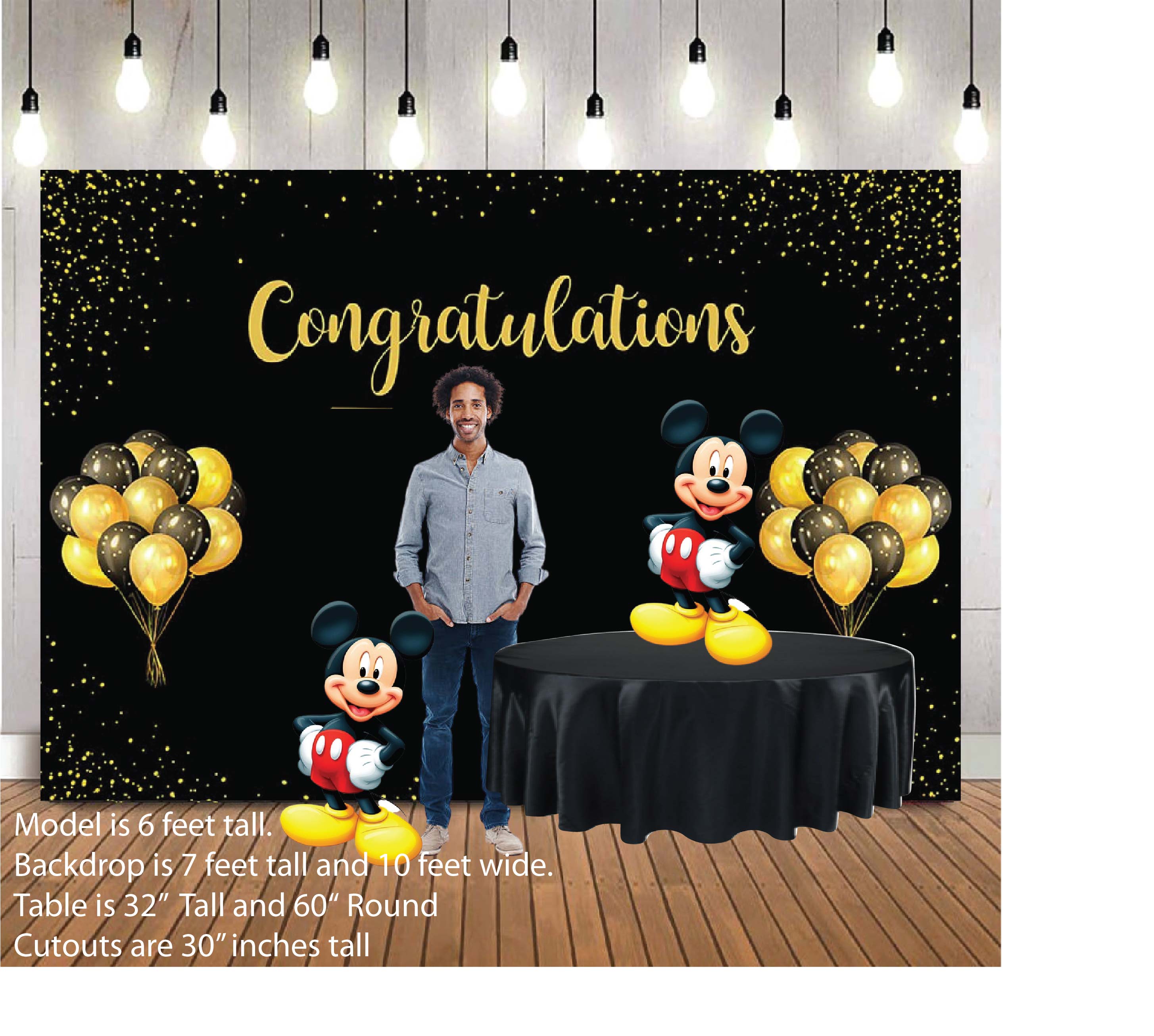 Custom Cutout Props – Personalized Event Decor in Multiple Sizes