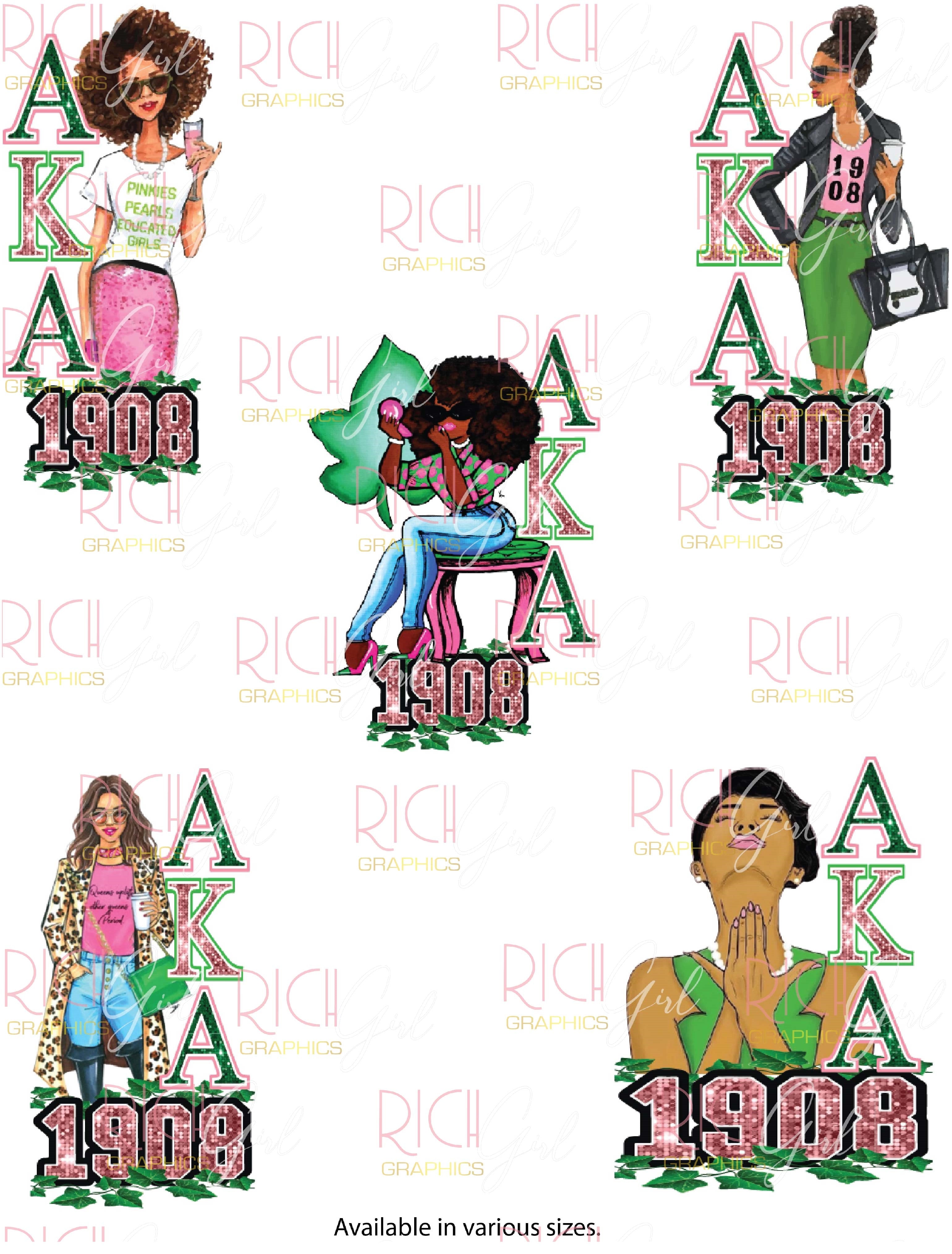 5-Piece Set AKA Pretty Girl Centerpieces Cutout