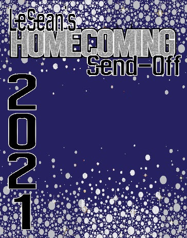 Homecoming Send-Off Backdrop - Available In Any Color Combination