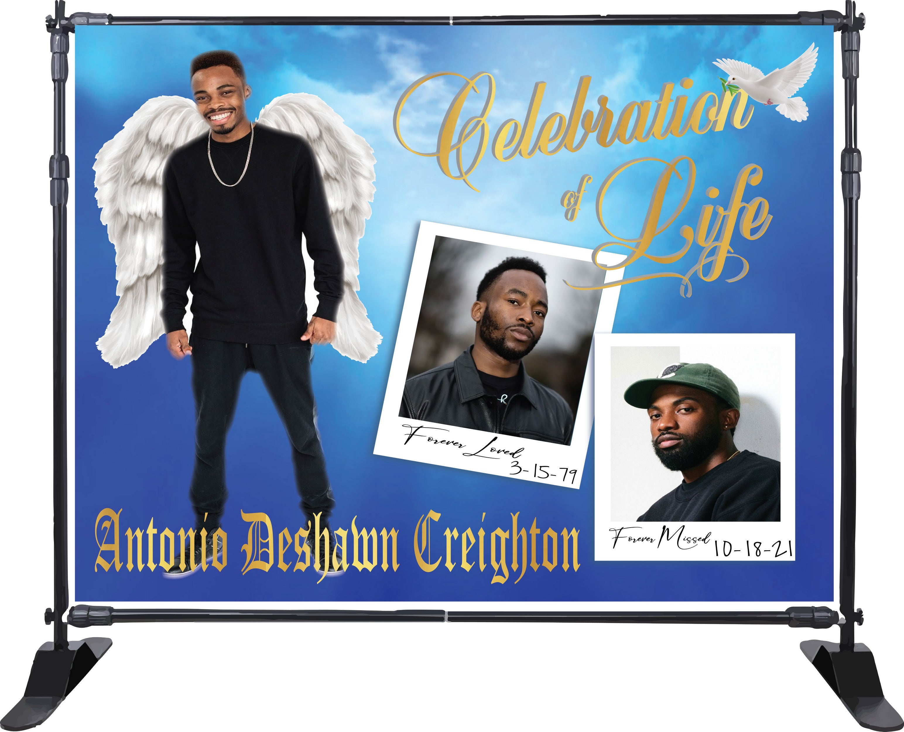 Celebration of Life Backdrop