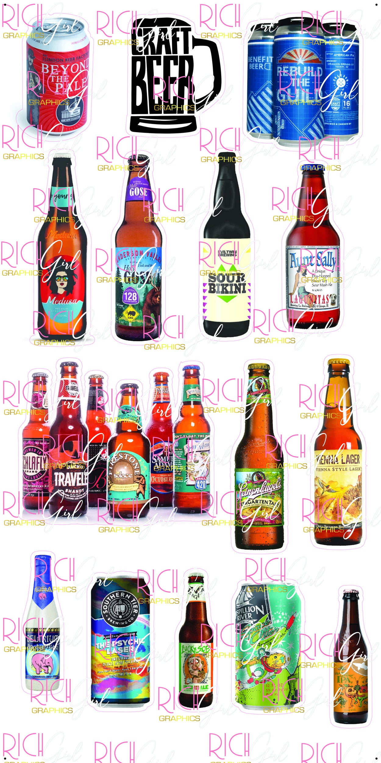 Craft Beer Yard Card