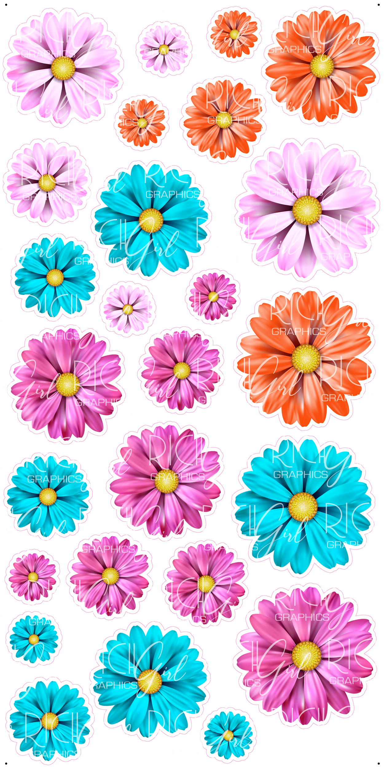 Daisy Love Yard Card