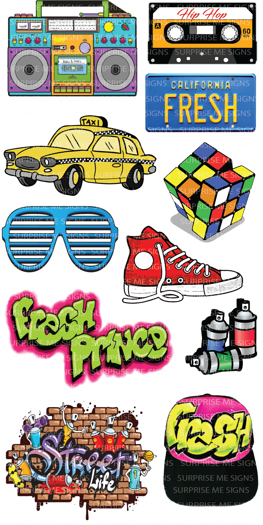 Fresh Prince Yard Card