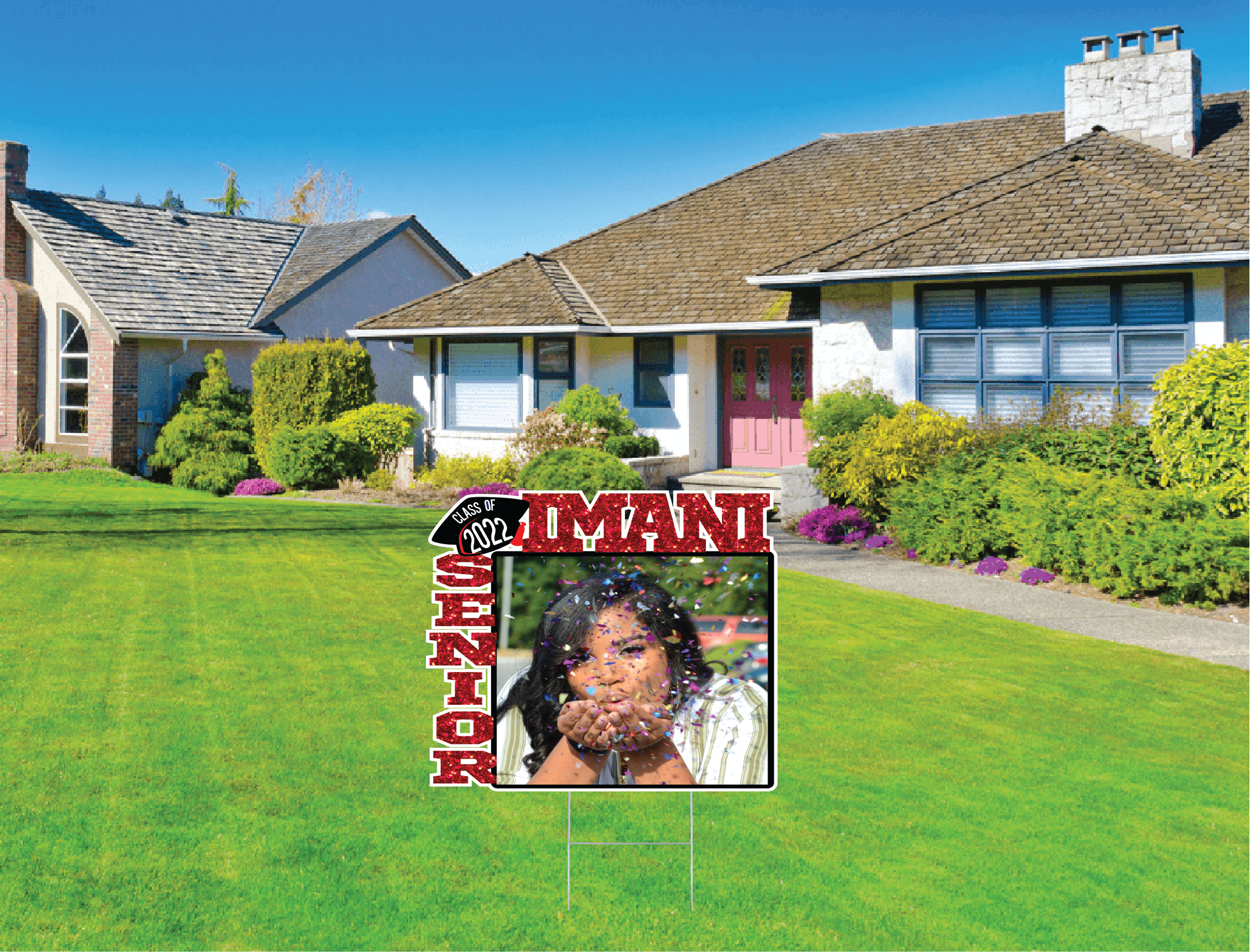 Graduation Name Frame Set